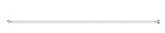 GE 93102868 LED Bulb, Linear, T8 Lamp, G13 Lamp Base, Frosted, Clear Light